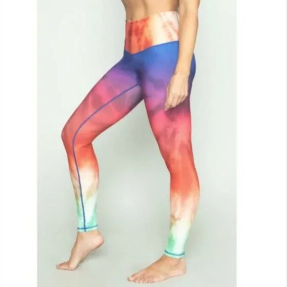Niyama Sol Pants - NWT Niyama Sol Barefoot Festival Tie Dye Leggings, Size XS